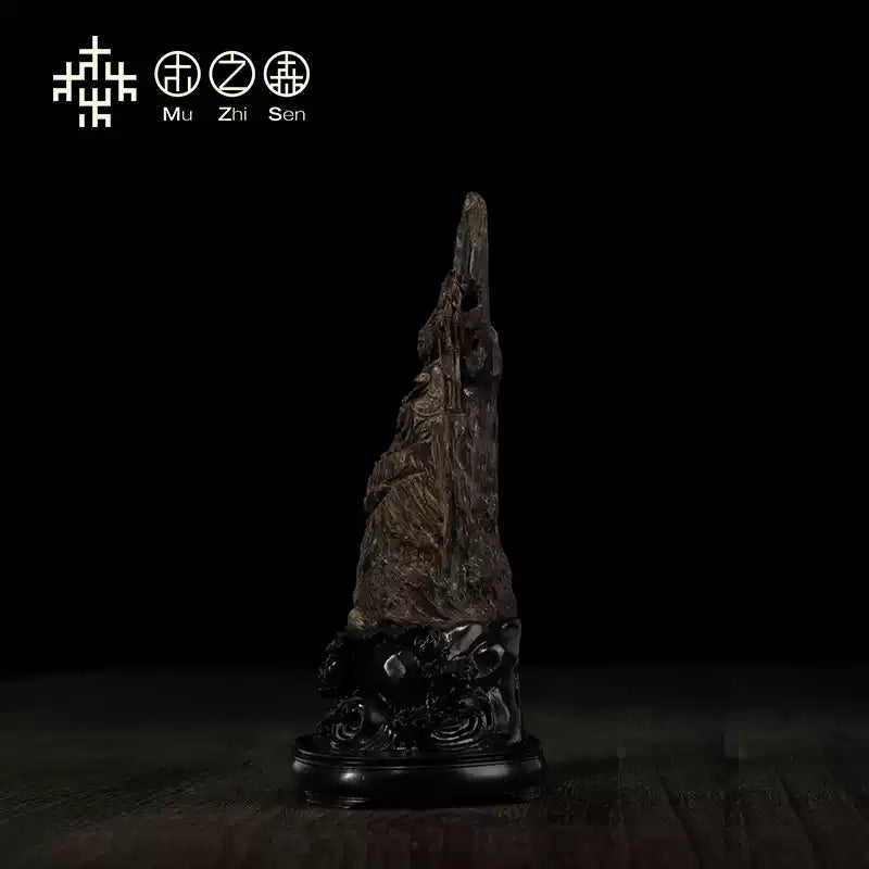 Hainan black agarwood iron knot old material 97.6g