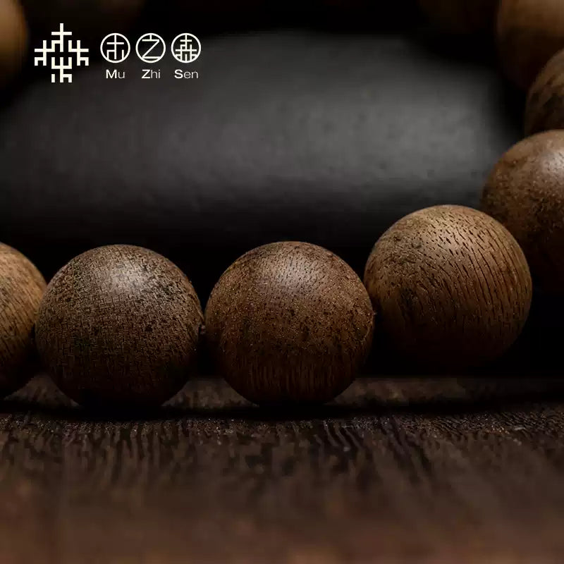 Cambodian Bodhisattva chess sandalwood bracelet