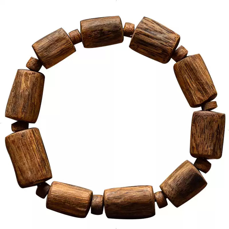 Yunnan soft fat chess natural barrel bead bracelet
