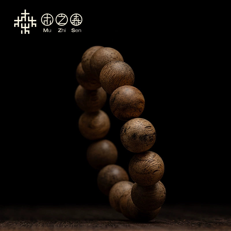 Cambodian Bodhisattva chess sandalwood bracelet