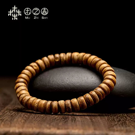 Vietnam Phu Son Red Clay Agarwood Bracelet