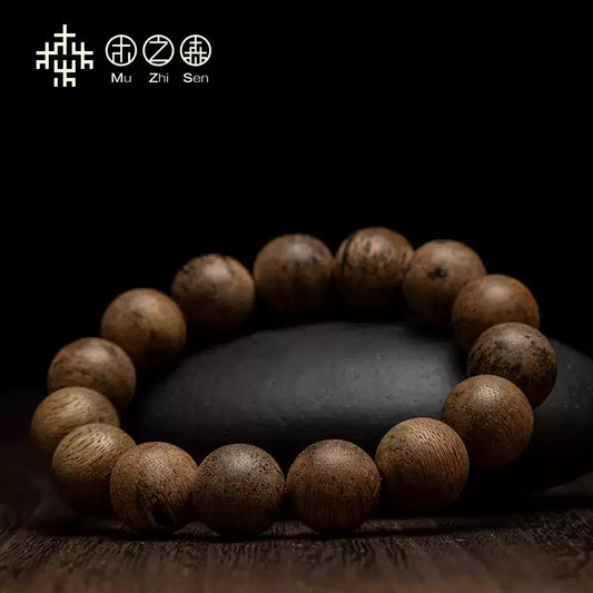 Cambodian Bodhisattva chess sandalwood bracelet